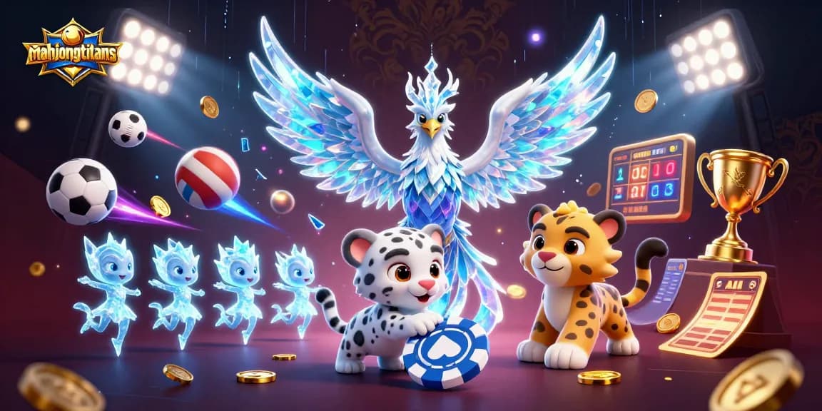 Engage with MahjongTitans as an ice phoenix and snow leopard unveil stunning casino challenges.