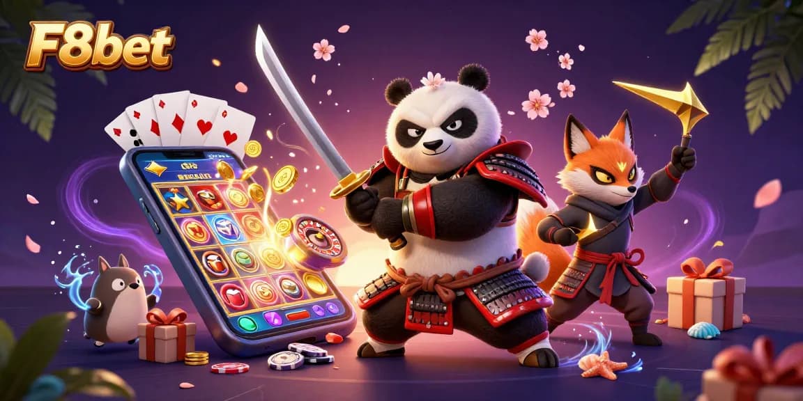 Experience the thrill of gaming at F8bet with exciting character adventures and dynamic casino elements.