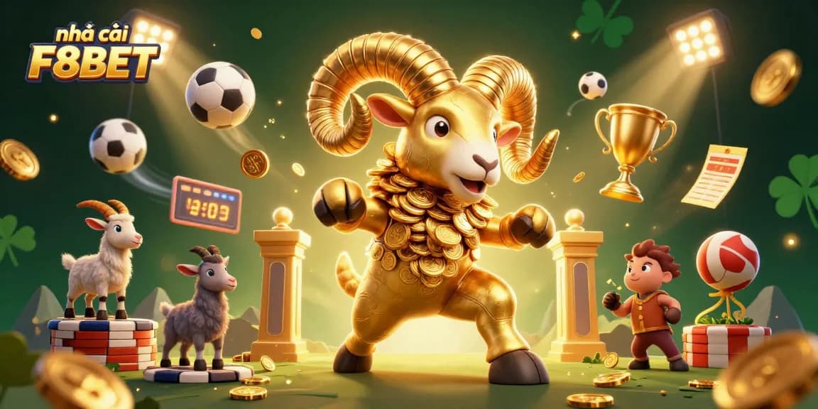 Experience the thrills at nhà cái F8BET, where golden rams collide for sports excitement and jackpots.