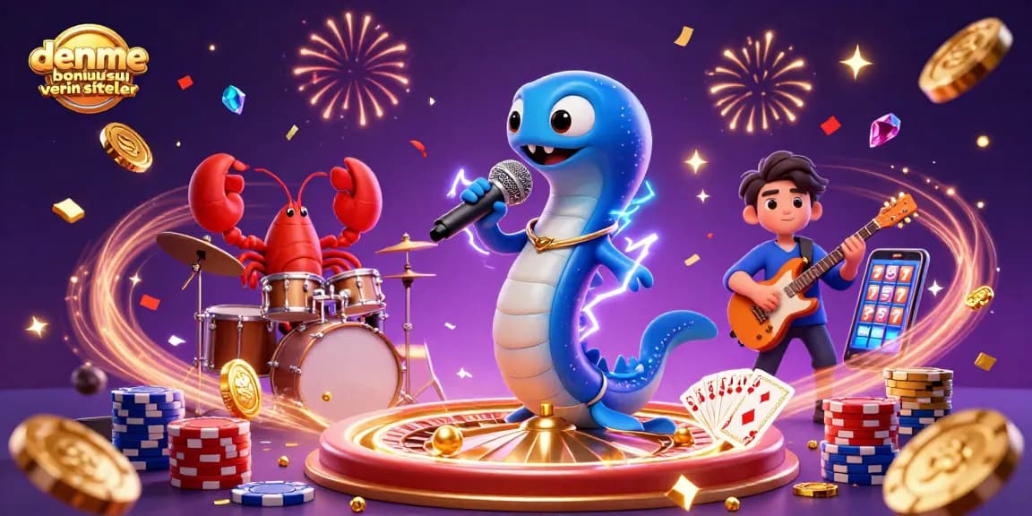 Experience the excitement of deneme bonusu veren siteler with vibrant, dynamic underwater casino elements.