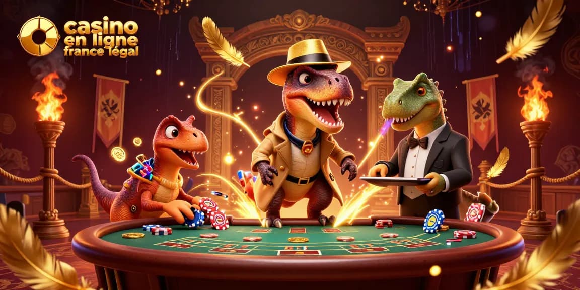 Placer vos mises dans le casino en ligne France légal avec des personnages atypiques et une scène immersive pleine de détails.