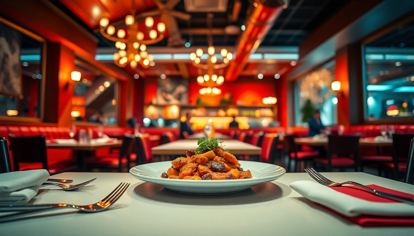 Experience a delightful dining slot with beautifully plated dishes in an inviting restaurant environment.