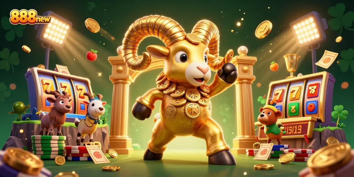 Spin the reels and win big at 888new with vibrant slot game elements and golden jackpots!