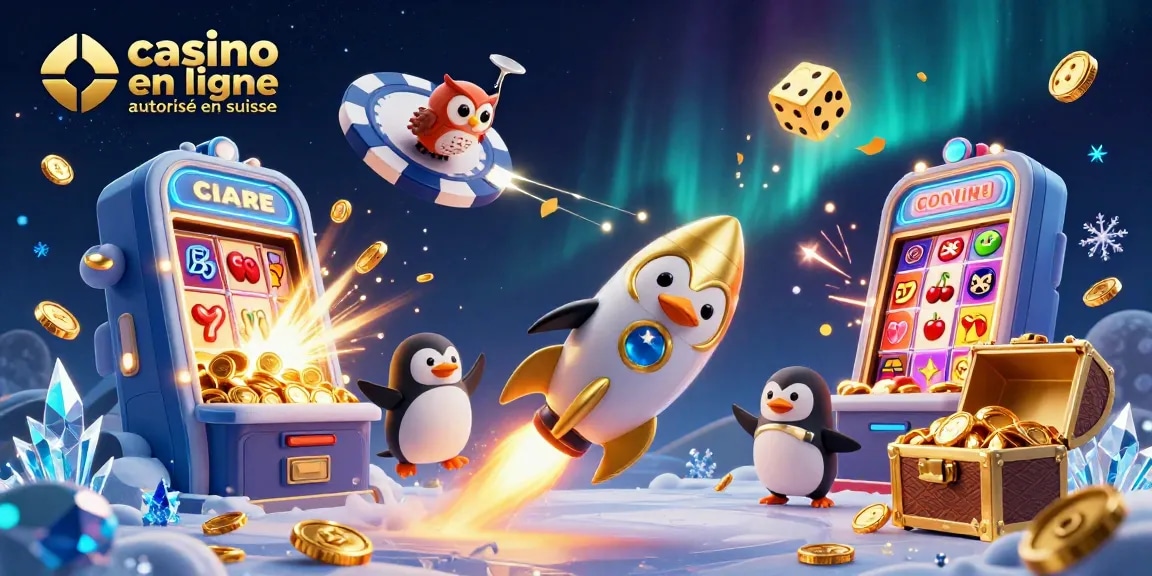 Gagnez avec le casino en ligne autorisé en suisse, découvrez des jackpots explosifs et des jeux animés.