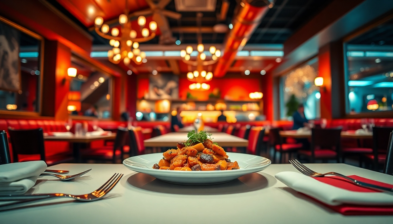 Experience a delightful dining slot with beautifully plated dishes in an inviting restaurant environment.