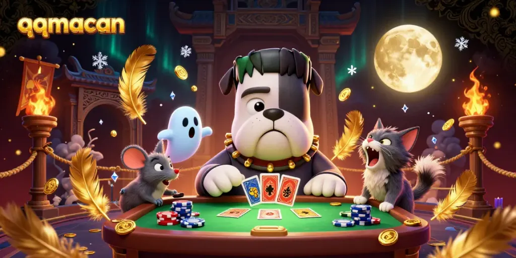 Engage with qqmacan's unique casino experience featuring lively characters and electrifying gameplay.