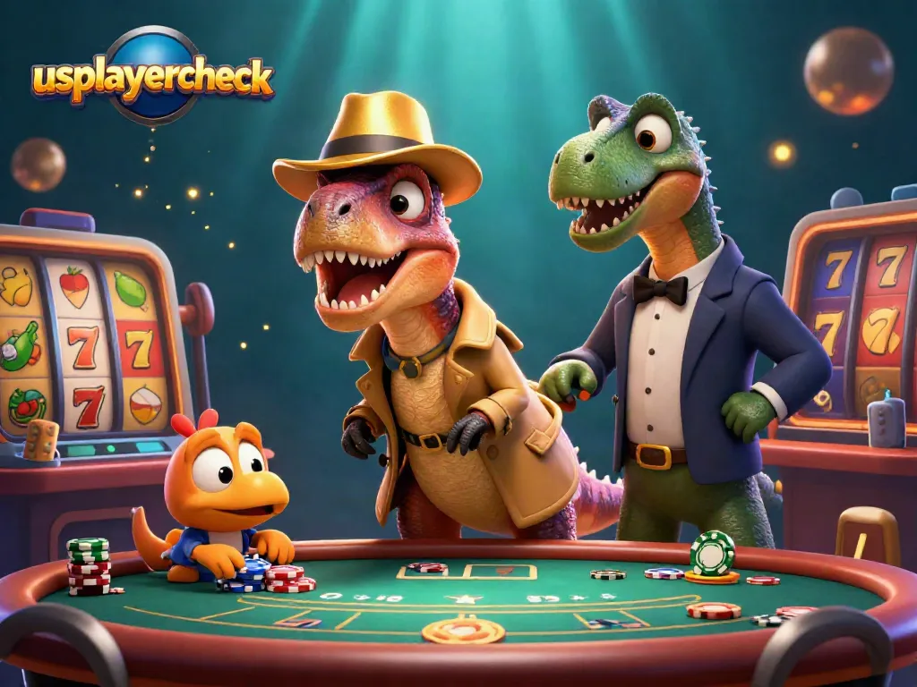 Experience high stakes thrill with usplayercheck at an exclusive blackjack table with animated characters.