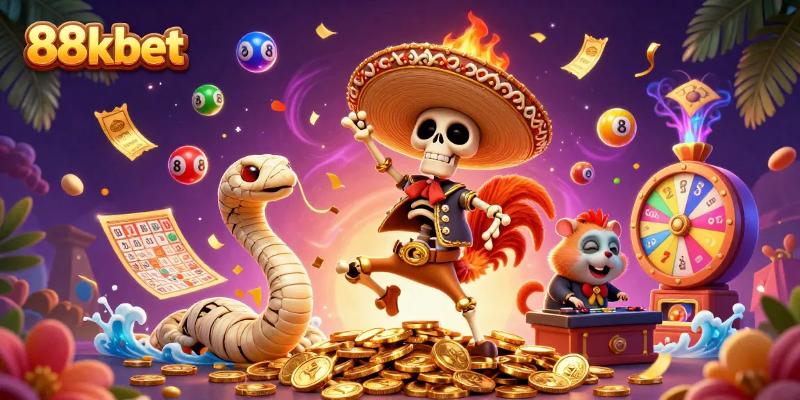 Experience thrilling wins with 88kbet's vibrant casino scene full of exciting gaming elements.