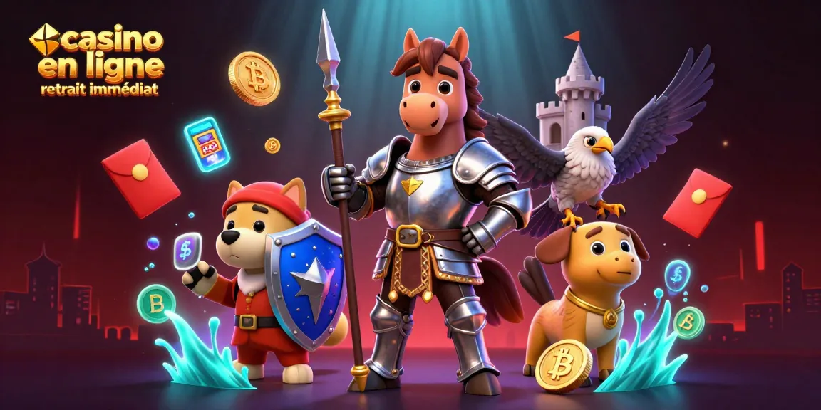 Jeu dynamique et divertissant au casino en ligne retrait immédiat avec des éléments de crypto-monnaies et de chance.