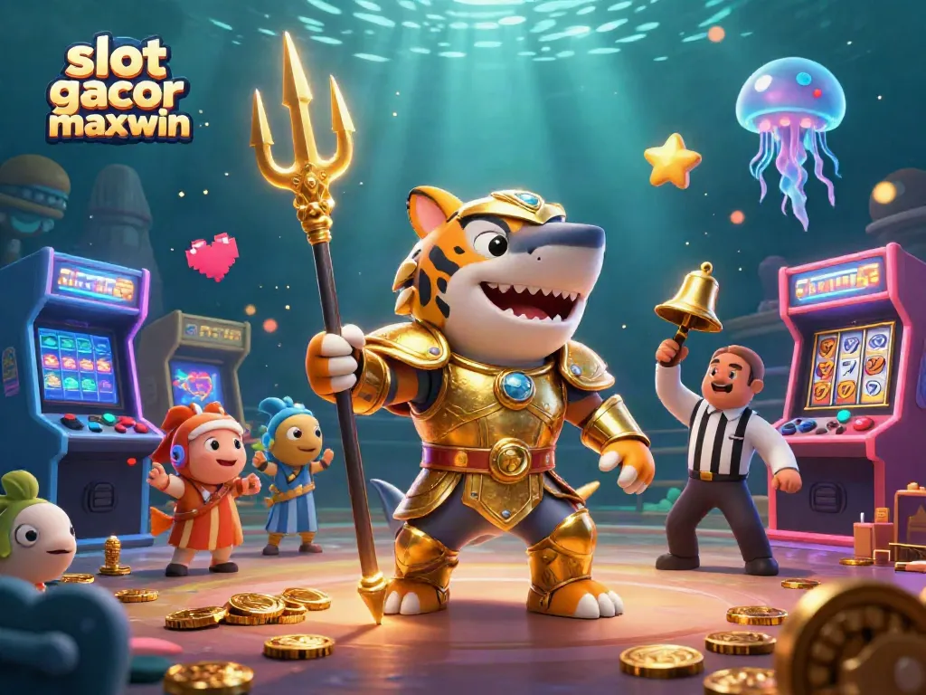 Menangkan game slot gacor maxwin dengan gambar slot bertema kasino dan karakter kartun menarik.