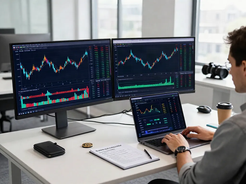 HK stock market data for quantitative trading in a professional cryptocurrency trading setup with advanced technology.
