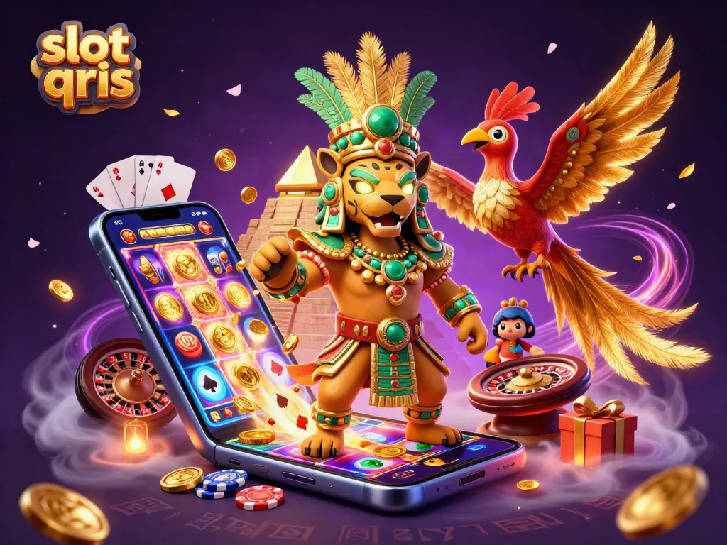 Play exciting slot qris games with stunning visuals and dynamic casino elements.